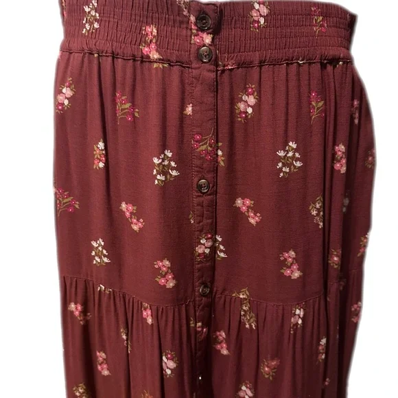 Women's Sonoma Goods For Life Tiered Maxi Skirt Large - Picture 5 of 7